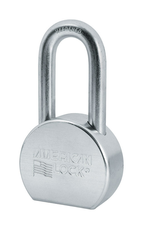 Master Lock Company Llc, American Lock 2-1/2 in. W Steel Pin Tumbler Padlock