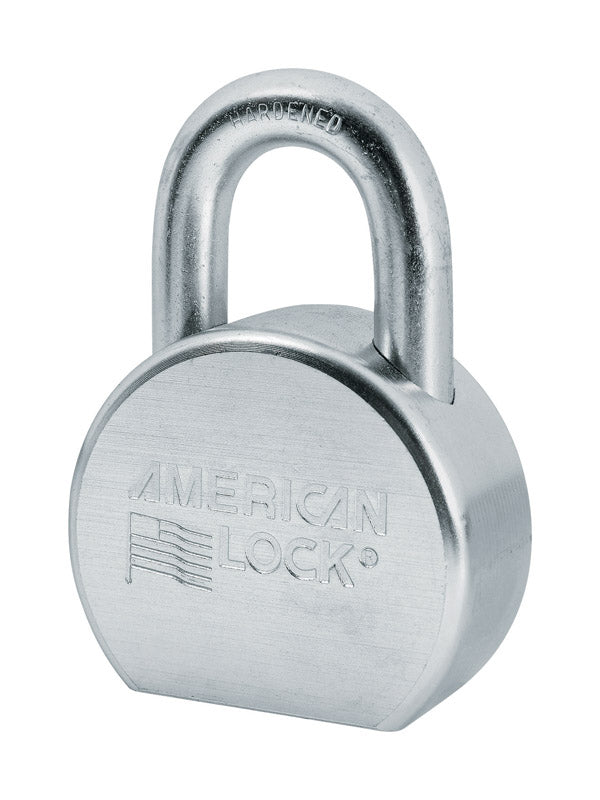 Master Lock Company Llc, American Lock 2-1/2 in. W Steel Pin Tumbler Padlock