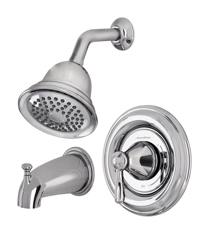 AS AMERICA INC, American Standard Marquette Robinet de baignoire et de douche à 1 poignée en chrome