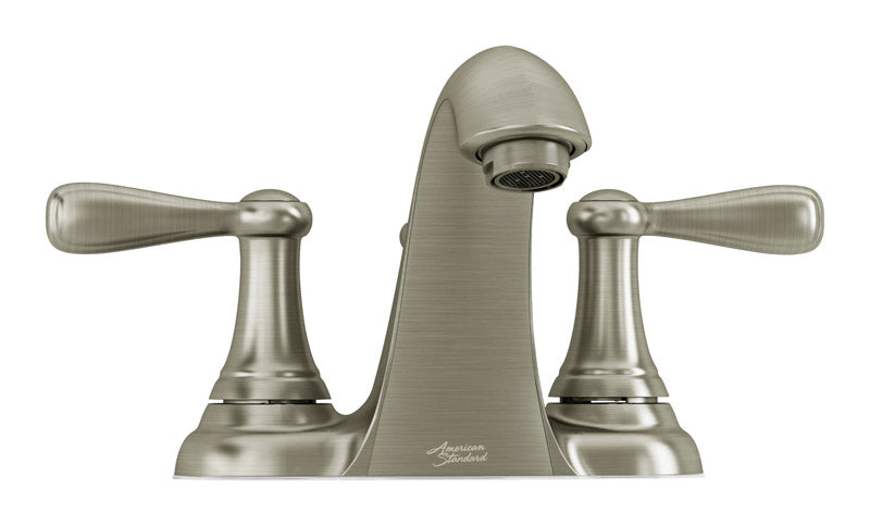 AS AMERICA INC, American Standard Marquette robinet de salle de bain en nickel brossé 4 in.