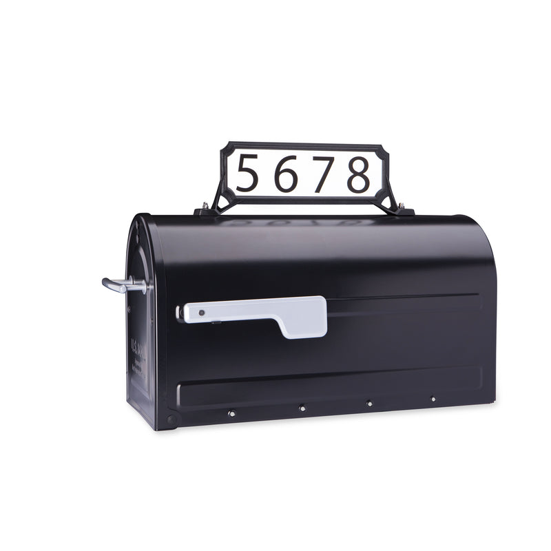 BOÎTES AUX LETTRES ARCHITECTURALES, Architectural Mailboxes Black Plastic Manhattan Mailbox Name/Address Kit