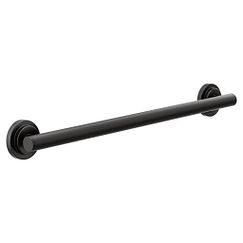 Moen, BARRE D'APPUI DESIGN 24" NOIR MAT