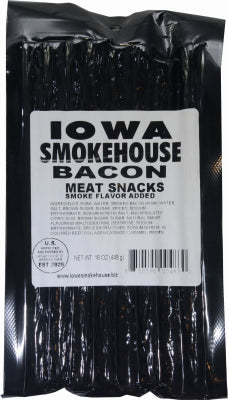 Fumoir de l'Iowa, Bâtonnets de viande, bacon, 16 oz (paquet de 10)