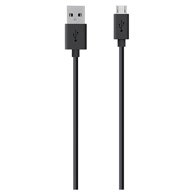 PETRA INDUSTRIES LLC, Belkin MixIt Up Micro to USB Charge and Sync Cable 4 ft. Black (câble de charge et de synchronisation Micro vers USB)