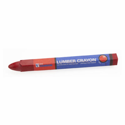 Hanson C H Co, Crayon de marquage, rouge (paquet de 12)