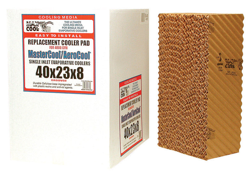 Cadran, Dial 23 po H X 40 po L W Brown Cellulose Evaporative Cooler Rigid Media