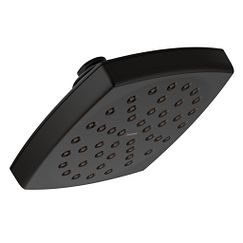 Moen, Douche de pluie noire matte, une fonction, avec un diamètre de 6".