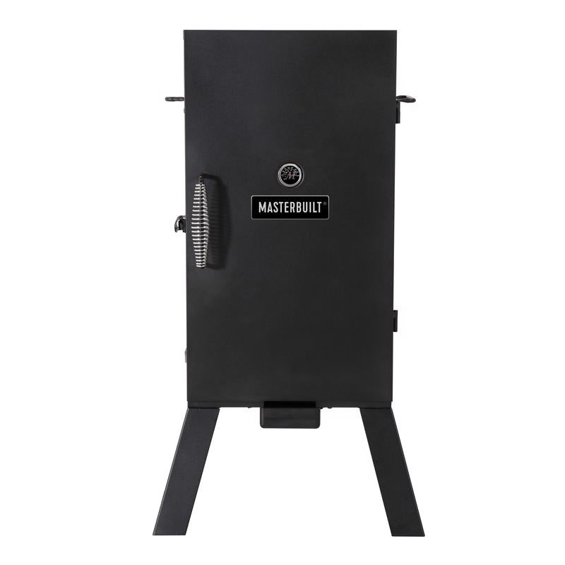ACE TRADING - JAMBES CONSTRUITES PAR LE MAÎTRE, Fumoir vertical analogique à copeaux de bois Masterbuilt noir