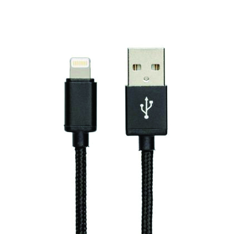 FONEGEAR LLC, Fuse Lightning to USB Charge and Sync Cable 6 ft. Black (câble de charge et de synchronisation Lightning vers USB)