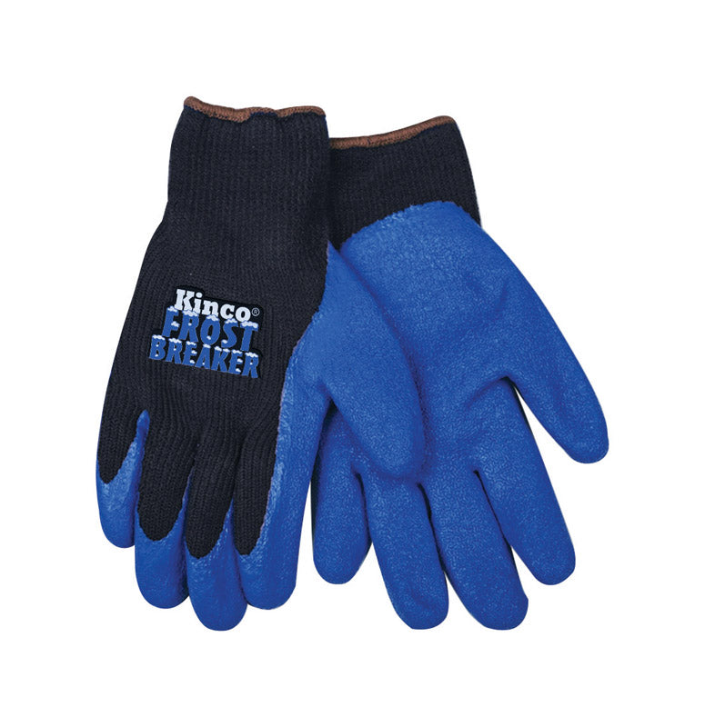 KINCO LLC, Gants de travail Kinco pour hommes, intérieur/extérieur, temps froid, bleu XL 1 paire