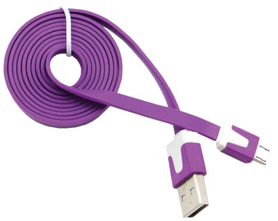 BOSS TECH PRODUCTS INC, Get Power Câble micro USB de couleurs assorties 3 pieds de long (paquet de 50)