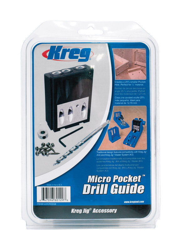 KREG TOOL CO., Guide de perçage Micro Pocket