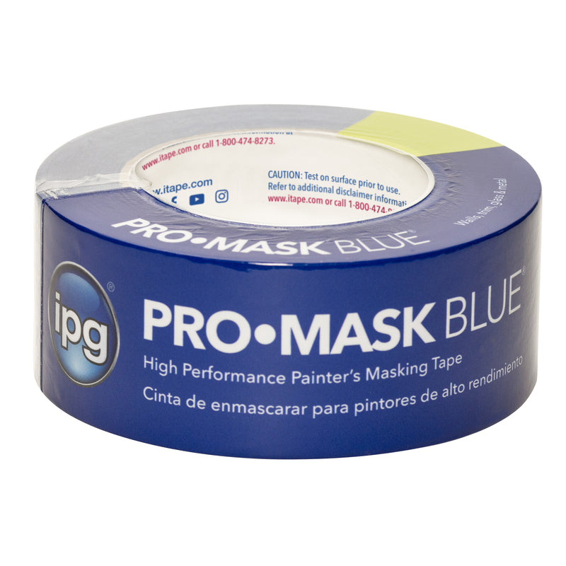 IPG, IPG Pro-Mask 1.88 in. W X 60 yd L Ruban de masquage bleu
