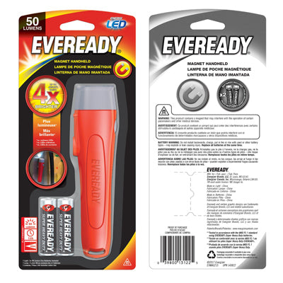 Eveready Battery Co, Lumière magnétique, 2 piles "AA