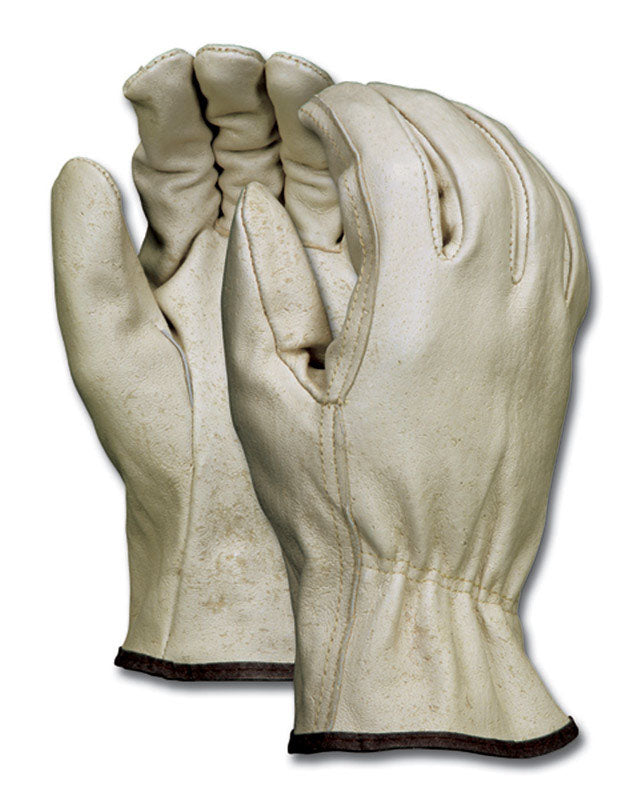 WEST CHESTER HOLDINGS INC, MCR Safety XL Pigskin Driver Beige Gloves (gants de travail en peau de porc)