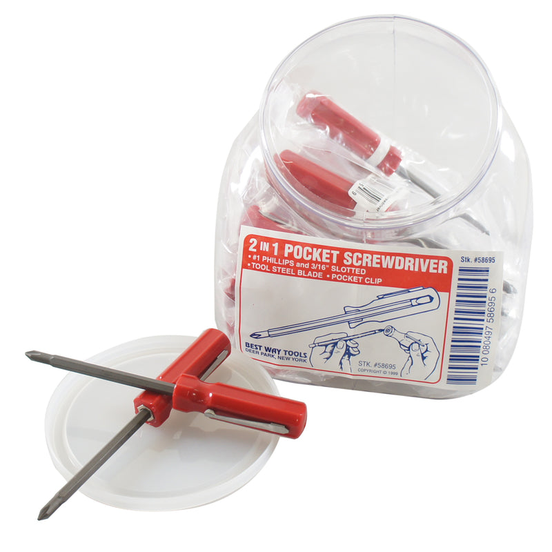 MAYHEW BESTWAY LLC, MICRO SCREWDRVR 2-IN-1 (paquet de 12)