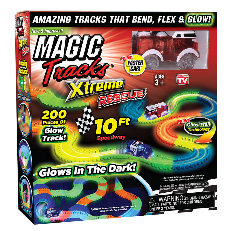 ONTEL PRODUCTS CORP, Magic Tracks As Seen On TV Multicolored Plastic Xtreme Rescue Set 10 L ft.