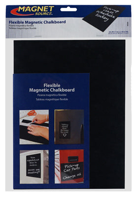 MASTER MAGNETICS INC, Magnet Source 11 in. L X 8 in. W Black Flexible Magnetic Shapes 1 pc