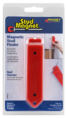 MASTER MAGNETICS INC, Magnet Source Stud Magnet 07612 4 in. L X 1 po. W Magnetic Stud Finder 1 in. 1 pc