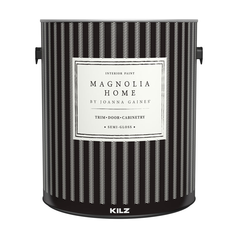 MASTERCHEM INDUSTRIES, Magnolia Home by Joanna Gaines KILZ Blanc semi-brillant Base 3 Peinture acrylique styrène pour armoires et boiseries (Pack de 4)