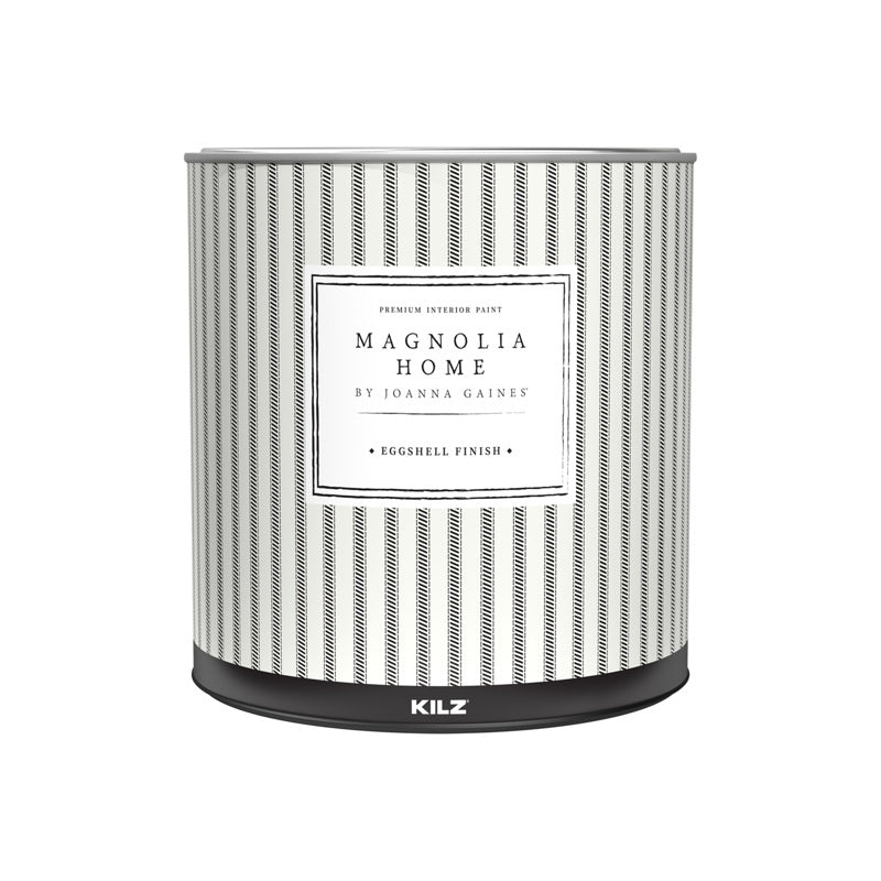 MASTERCHEM INDUSTRIES, Magnolia Home by Joanna Gaines KILZ Eggshell White Base 3 Acrylic Paint and Primer Indoor 1 qt. (Pack de 6)