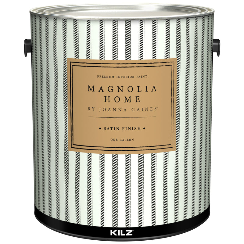 MASTERCHEM INDUSTRIES, Magnolia Home by Joanna Gaines KILZ Satin Tint Base 1 Acrylic Paint and Primer Interior (Pack de 4)