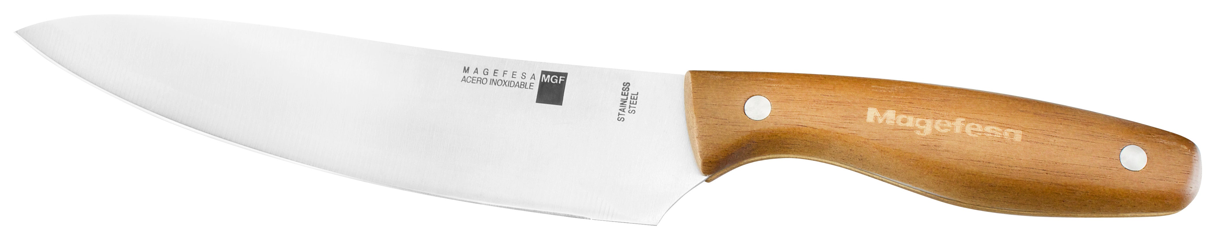 Magefesa, Magwood 4 Pieces Wooden Handle Knife Set (Ensemble de couteaux à manche en bois)