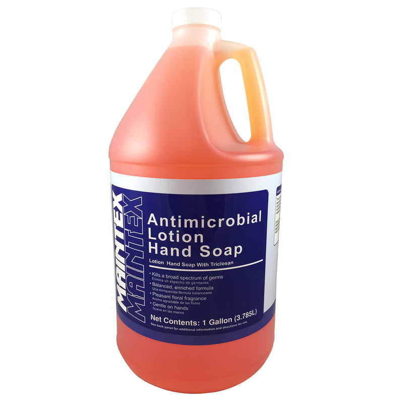 MAINTEX INC, Maintex Clean Scent Antibacterial Antimicrobial Lotion Soap 1 gal. (Pack of 4)