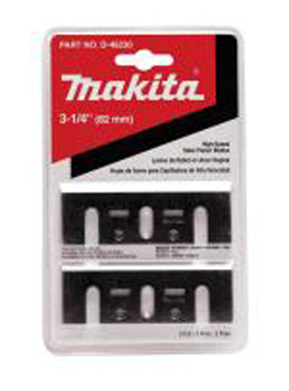 MAKITA USA, Makita 3-1/4 in. L lame de rabot en acier 2 pk
