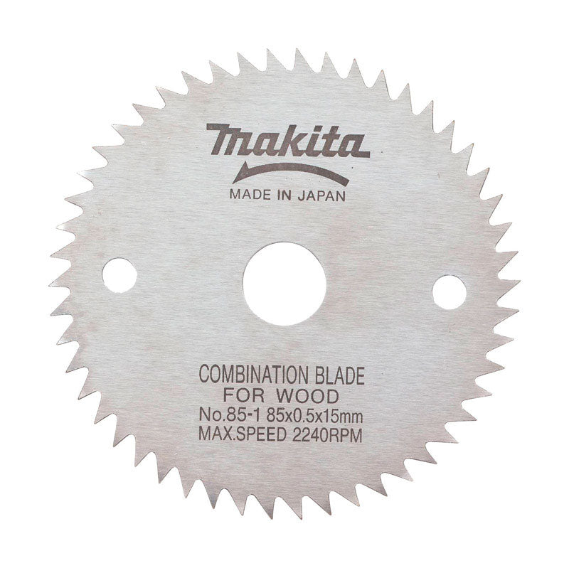 MAKITA USA, Makita 3-3/8 in. D X 15 mm mm N/A Lame de scie circulaire en acier 50 dents 1 pk
