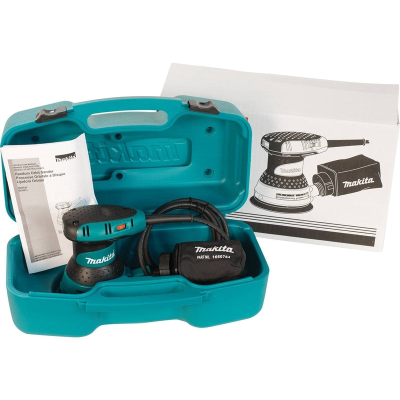 MAKITA USA, Makita 3 amps Corded 4-13/16 in. Ponceuse à orbite aléatoire