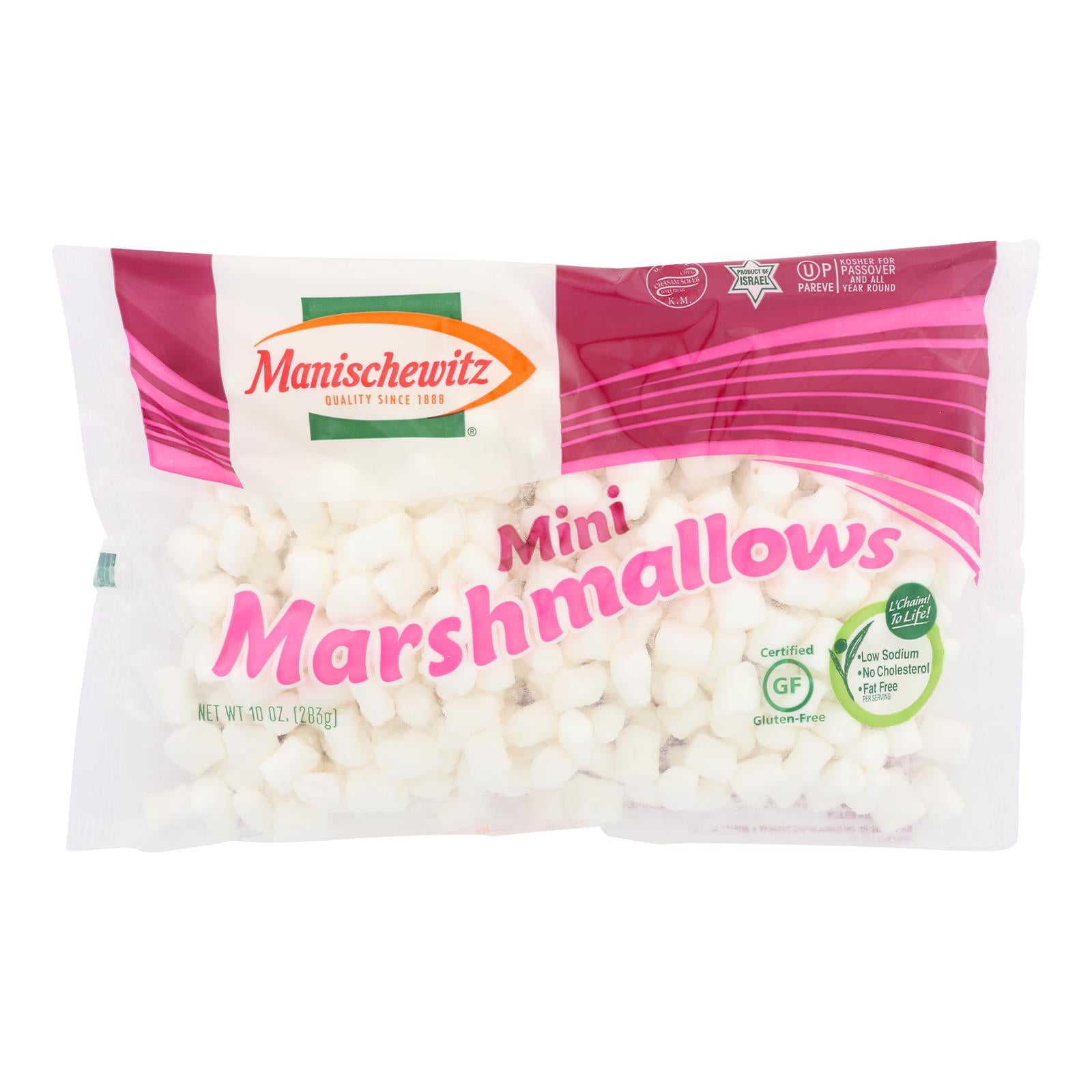 Manischewitz, Manischewitz - Marshmllw Mini Kosher for Passover - Caisse de 12-10 OZ (paquet de 12)