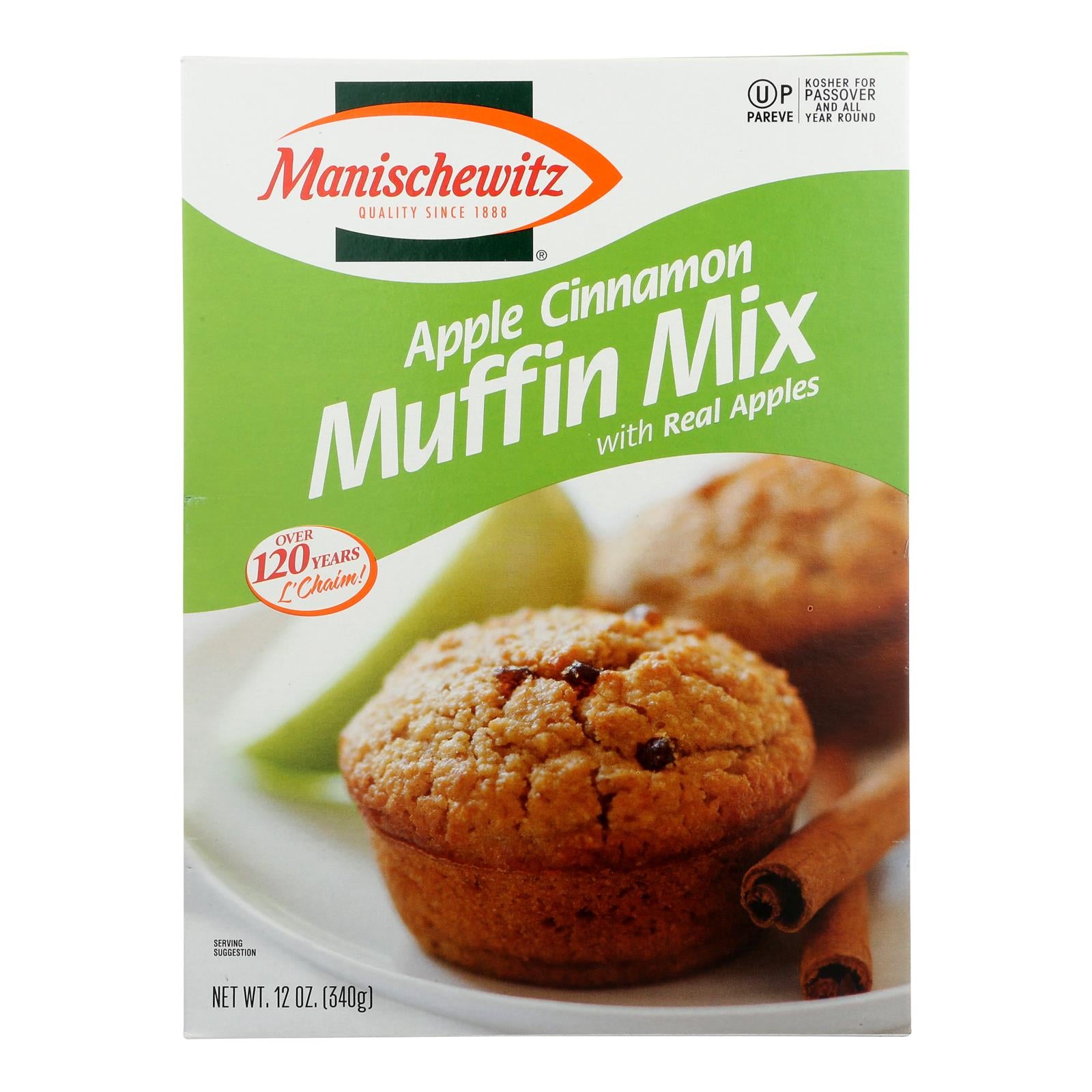 Manischewitz, Manischewitz - Mix Muffin Apple Kosher for Passover - Caisse de 12-12 OZ