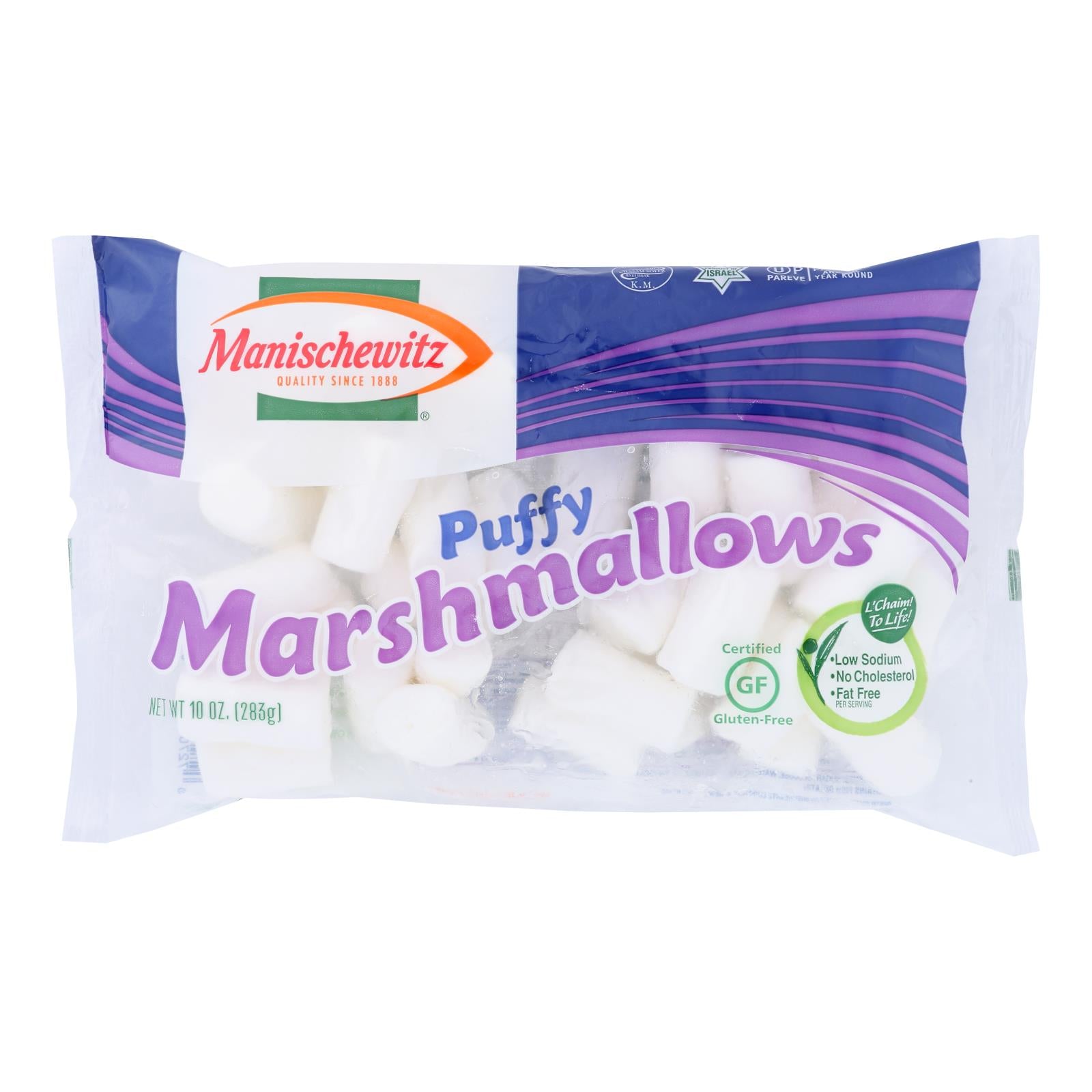 Manischewitz, Manischewitz Puffy Marshmallows - caisse de 12 - 10 OZ (paquet de 12)