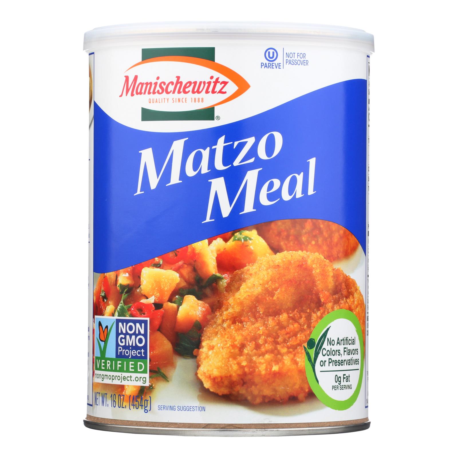 Manischewitz, Manischewitz - Repas Matzo - Caisse de 12 - 16 oz.