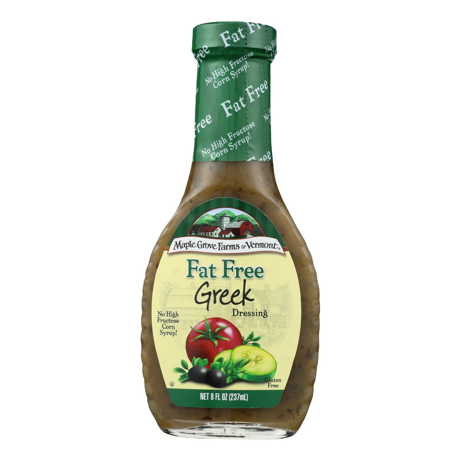 Fermes Maple Grove, Maple Grove Farms - Vinaigrette pour salade sans gras - Grecque - 8 oz.