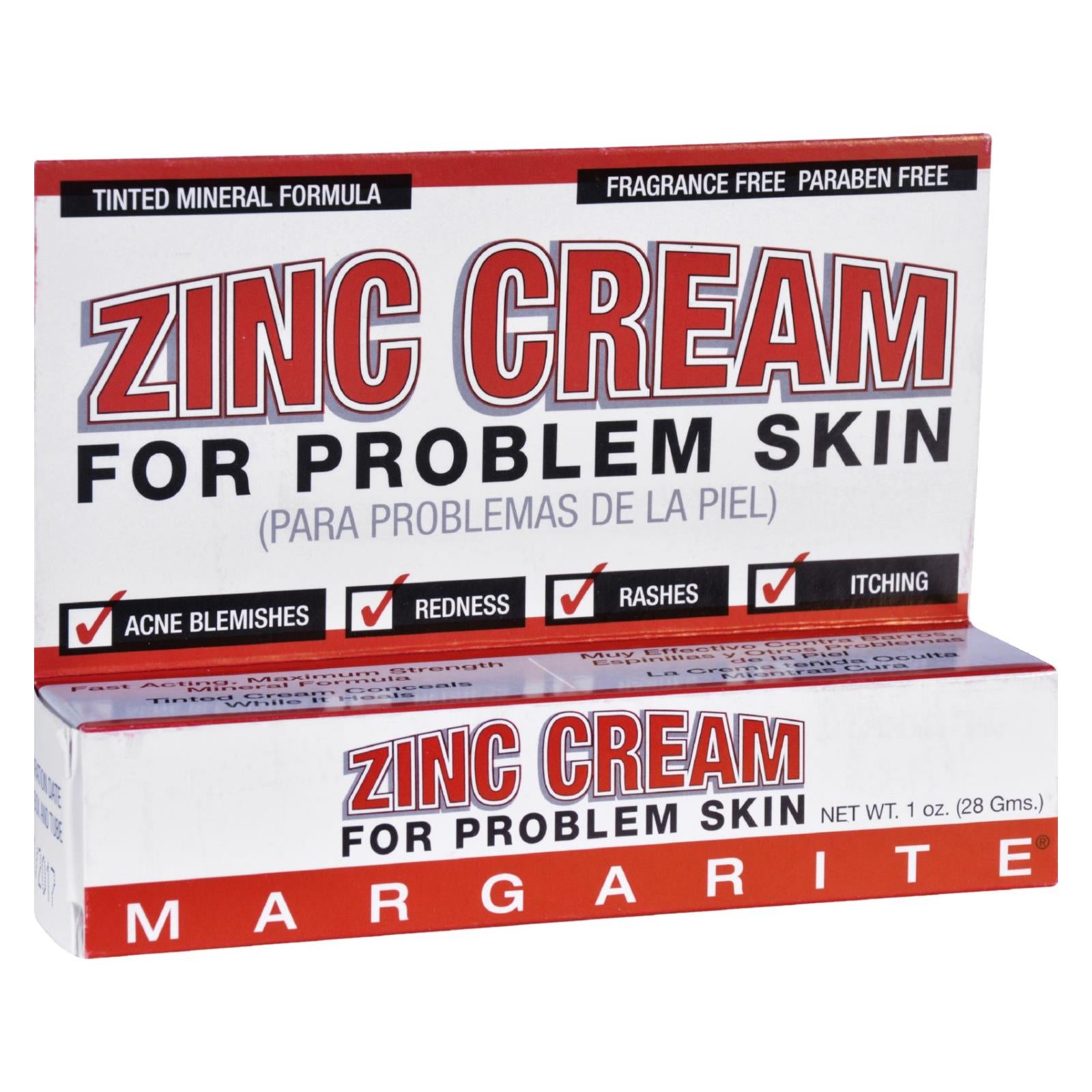 Margarite Cosmetics, Margarite Crème de Zinc - 1 oz