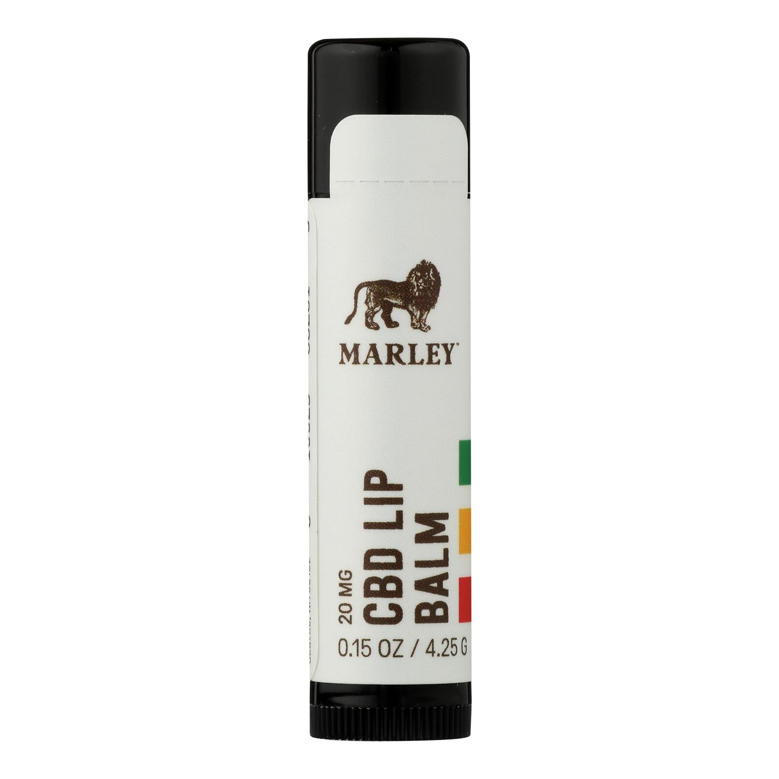 Marley, Marley - Baume à lèvres Cbd 20 Mg - Etui de 15-.15 OZ (Pack de 15)