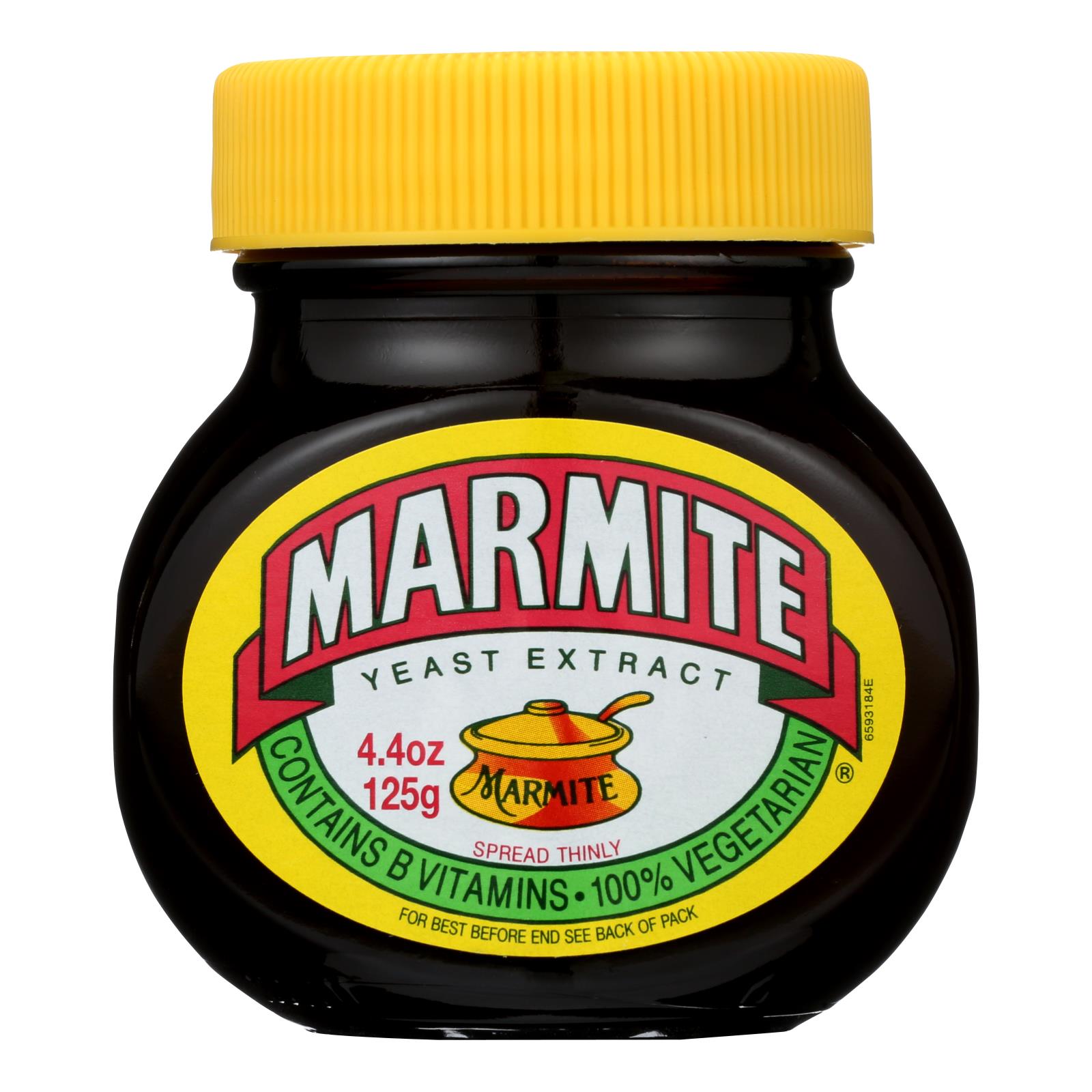 MARMITE, Marmite Yeast Extract - Lot de 24 - 4.4 oz (Lot de 24)