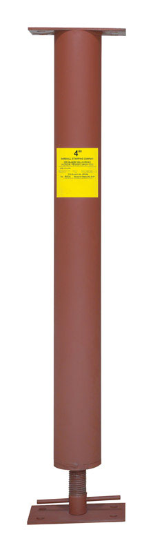 MARSHALL STAMPING COMPANY, Marshall Stamping Extend-O-Column 4 in. D X 100 in. H Colonne de support de bâtiment ajustable 25300 lb