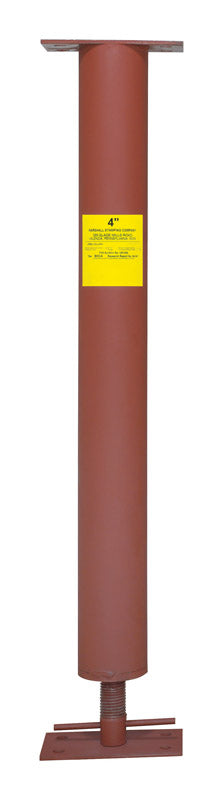 MARSHALL STAMPING COMPANY, Marshall Stamping Extend-O-Column 4 in. D X 103 po H Colonne de soutien ajustable pour bâtiment 24800 lb