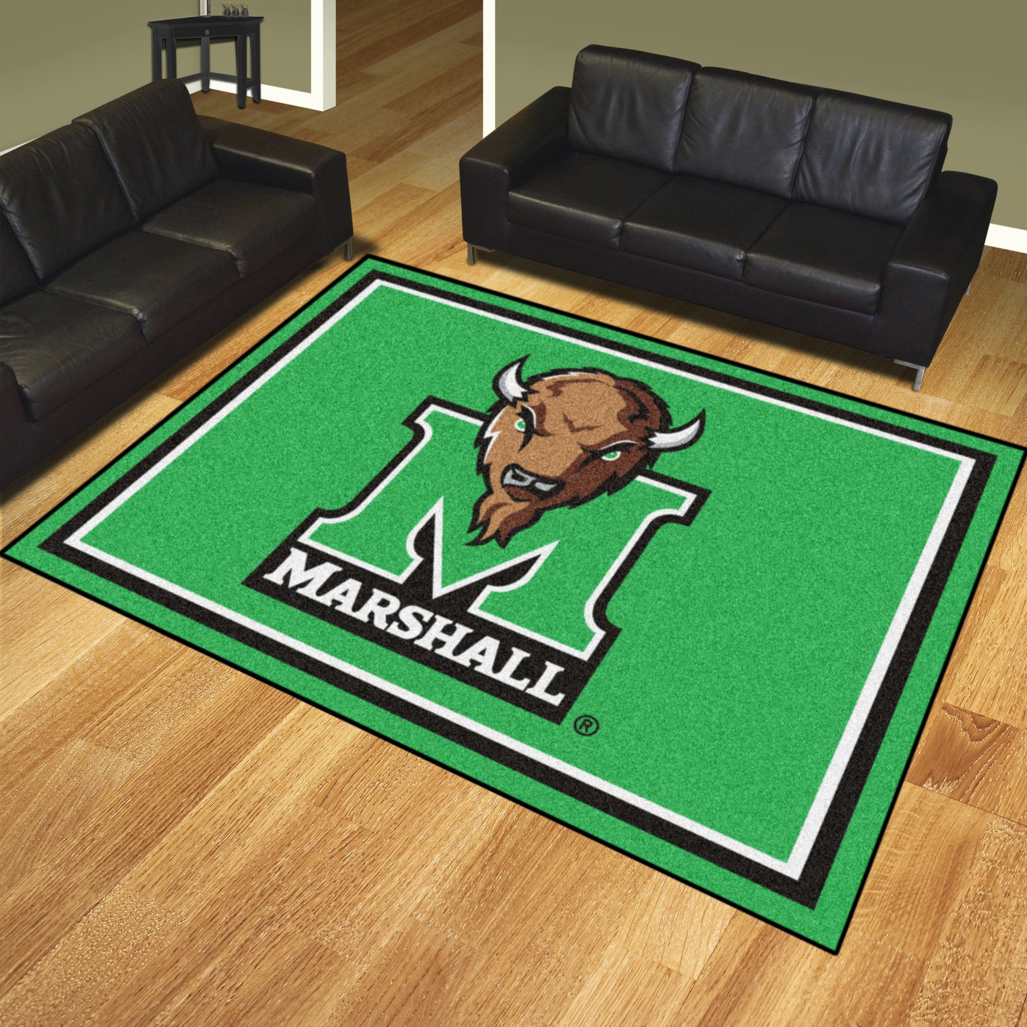 FANMATS, Marshall University 8ft. x 10 ft. Tapis en peluche