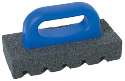 MARSHALLTOWN TROWEL CO, Marshalltown 3 po. W X 6 in. L Gros grain 20 Rub Brick