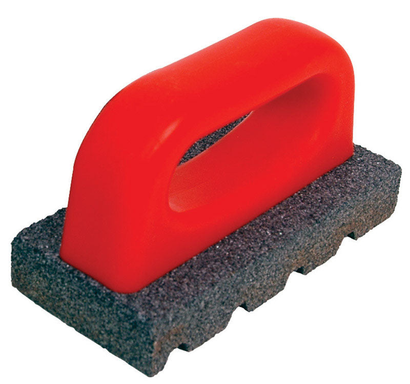 MARSHALLTOWN TROWEL CO, Marshalltown 3 po. W X 6 in. L Gros grain 20 Rub Brick