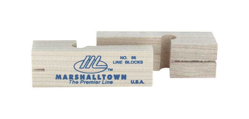 MARSHALLTOWN TROWEL CO, Marshalltown 3.75 in. L Wood Wood Line Blocks