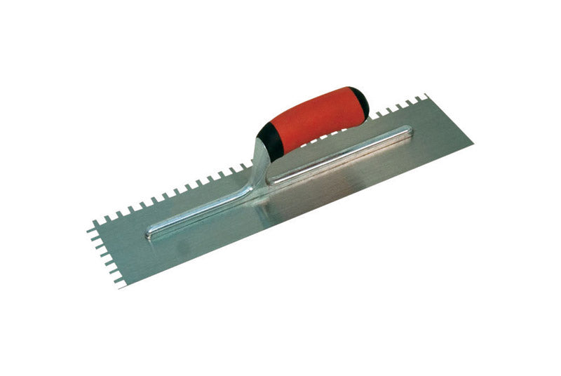 MARSHALLTOWN TROWEL CO, Marshalltown 4-1/2 in. W X 11 in. L Truelle dentelée en acier