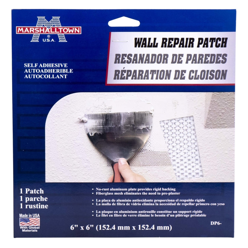 MARSHALLTOWN TROWEL CO, Marshalltown Aluminium Drywall Patch Kit 6 in. W X 6 in. L