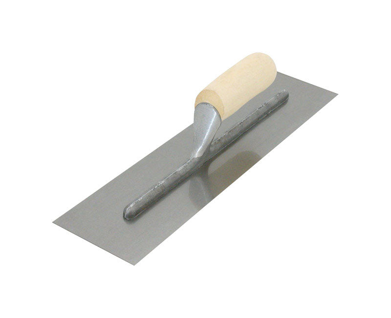 MARSHALLTOWN TROWEL CO, Marshalltown QLT 4-1/2 in. W Polished Steel Finishing Trowel (truelle de finition en acier poli)