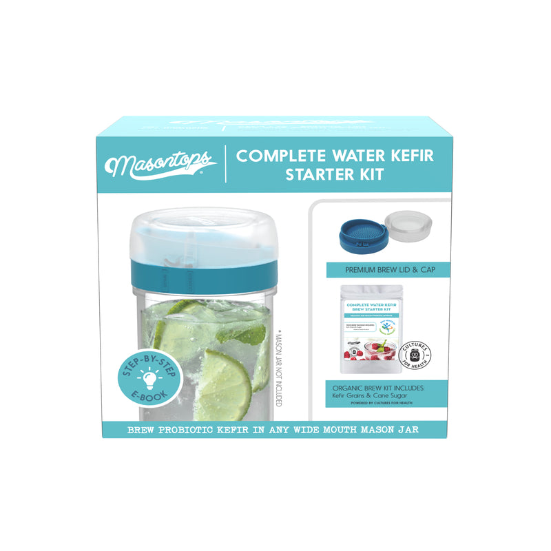 MASONTOPS INC, Masontops Wide Mouth Water Kefir Starter Kit 1 pk