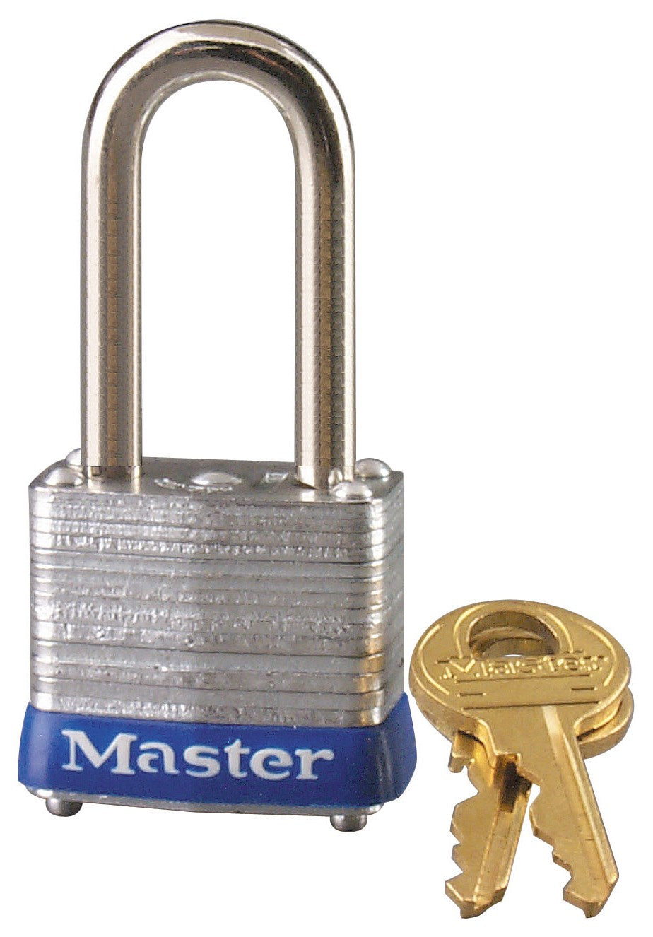 Master Lock Company Llc, Master Lock 1-1/16 in. H X 1-1/8 in. W Laminated Steel 4-Pin Cylinder Padlock